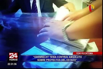 Jeni Vilcatoma: "Odebrecht tenía control absoluto sobre proyectos del Estado"