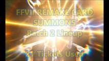 21 Tickets on FFVII Remake Card Summons Batch 2 Lineup - Mobius Final Fantasy