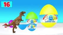 30 Surprise Eggs Animation with CARS Monster Trucks Helicopter plus Nursery Rhymes Songs for Kids