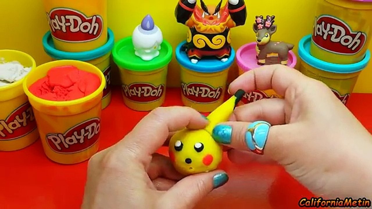 Play-Doh Pokemon Make Playdough Pikachu Very Cute Play Doh