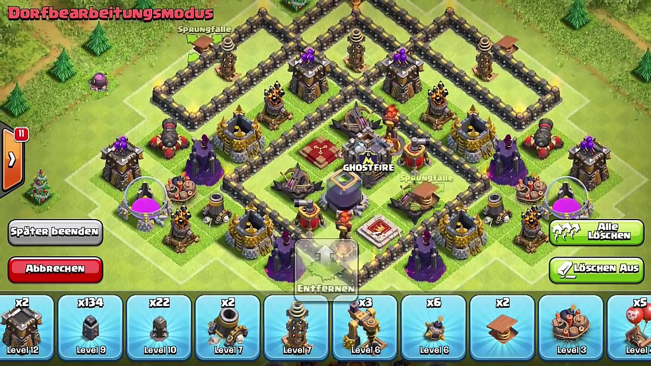 NEW FARMING BASE AFTER DECEMBER UPDATE // TH 10 // SPEEDBUILD // Clash of Clans [HD]