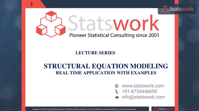 Lecture 3: Exogenous and Endogenous Latent Variables in SEM analysis | statswork.com
