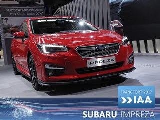 Subaru Impreza en direct du Salon de Francfort 2017