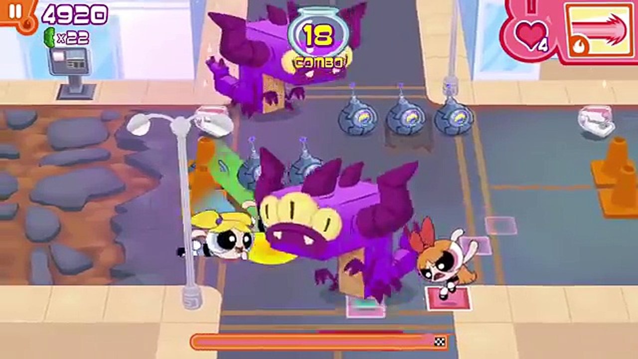 Powerpuff Girls Flipped Out (by Cartoon Network) iPhone 6S Gameplay Walkthrough - Part 1