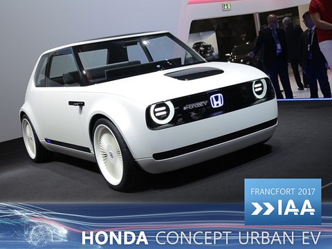 Honda Concept Urban EV et CR-V Hybrid en direct du Salon de Francfort 2017
