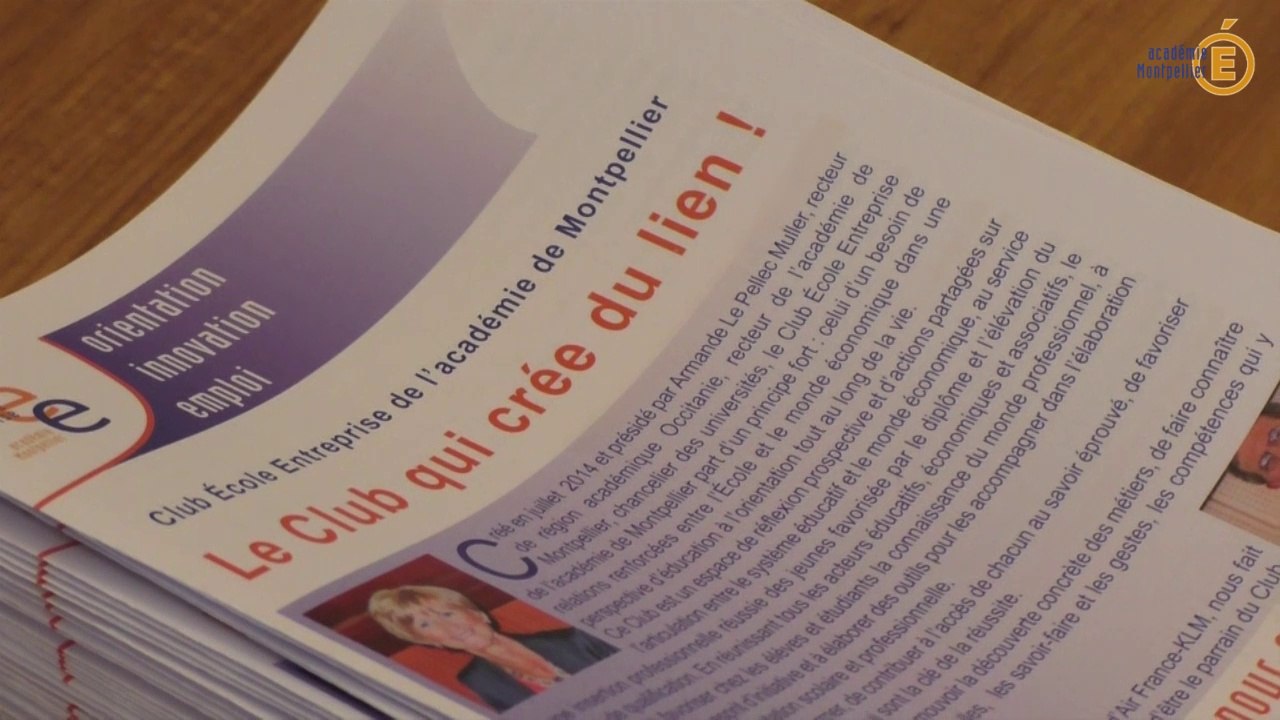 Le Club école - entreprise