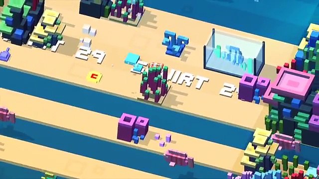 Disney Crossy Road Finding Dory World - Nemo Unlocks (Deb, Gill, Bubbles, Bloat, Gurgle, J