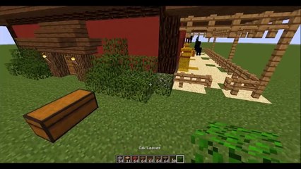 Minecraft Tutorial How To Build A Barn