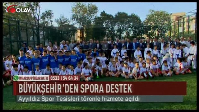 Büyükşehir'den spora destek (Haber 13 09 2017)