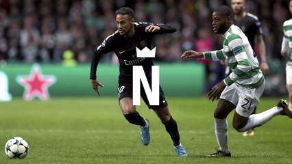 Neymar Jr – First goal in Champions League with Paris – Celtic 0 × 5 Paris 2017