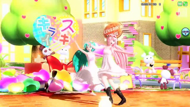 [60fps Luka Miku Full風] スキキライ Like Dislike (Suki Kirai) - 巡音ルカ 初音ミク Project DIVA English Romaji