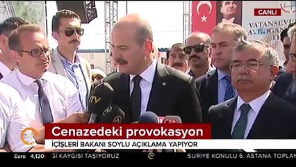 Süleyman Soylu'dan Aysel Tuğluk'un annesinin cenazesine yapılan saldırıya ilişkin açıklama