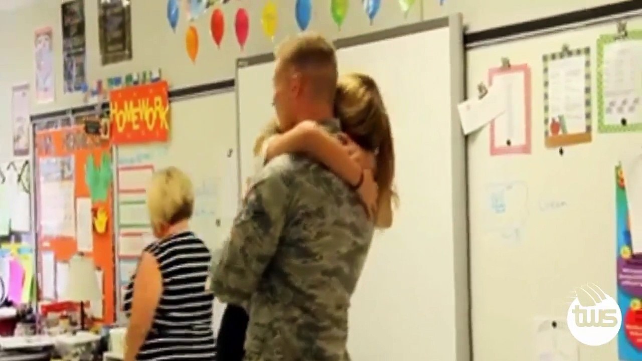 Airman Surprises 5th-Grade Sister in Wentzville