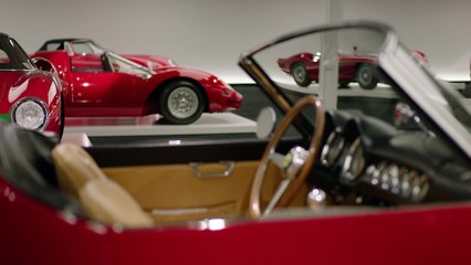 A close-up of Ralph Lauren’s car collection