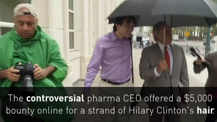 'Most hated man in America' Martin Shkreli going to jail