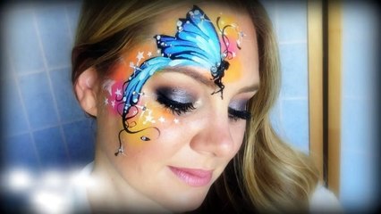 Pretty Fairy Makeup and Face Painting