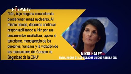 Irán Hoy - Acuerdo nuclear después de incumplimiento de EEUU