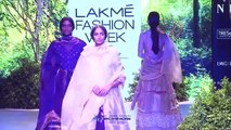 Shraddha Kapoor As Showstopper For Rahul Mishra At LFW WinterFestive 2017