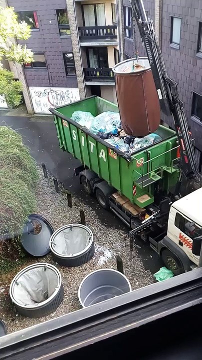 Le tri des déchets à Louvain-la-Neuve