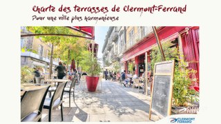 La charte des terrasses de Clermont-Ferrand