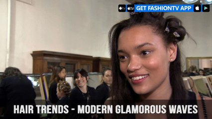Hair Trends Fall/Winter 2017-18 Modern Glamorous Waves | FashionTVANNER_teaser