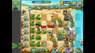 Plants vs. Zombies 2 - Big Wave Beach Part 2, Day 18 (GUACODILE MADNESS!)
