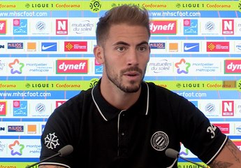 Benjamin Lecomte avant ESTAC vs MHSC
