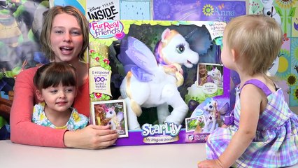StarLily My Magical Unicorn Toy FurReal Friends Review Girl Toys Kinder Playtime