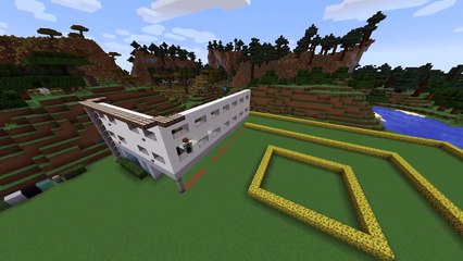 Minecraft Lets Build Timelapse: Hospital