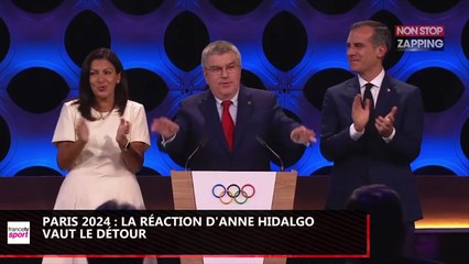Paris 2024 : Anne Hidalgo moquée pour sa réaction à l’annonce des résultats (vidéo)