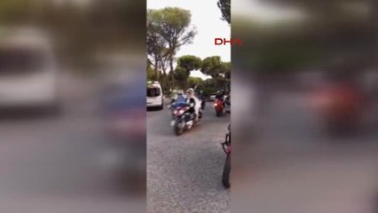 Aydın 100 Motosikletle Gelin Almaya Gitti