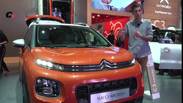 Citroën C3 Aircross SUV Salón de Frankfurt IAA 2017