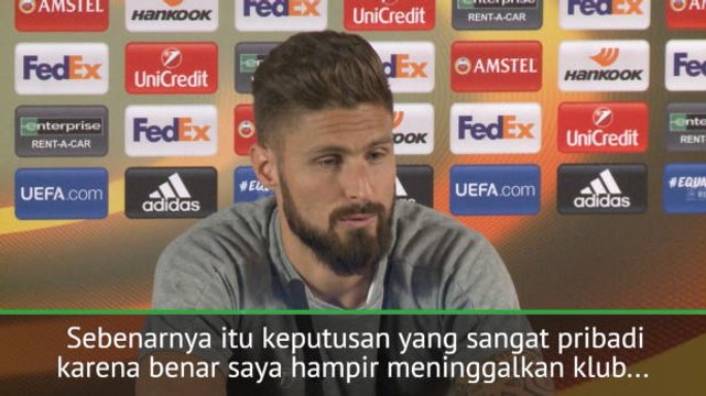 SEPAKBOLA: Premier League: 'Cerita' Giroud Di Arsenal Belum Selesai