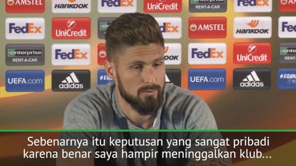 SEPAKBOLA: Premier League: 'Cerita' Giroud Di Arsenal Belum Selesai