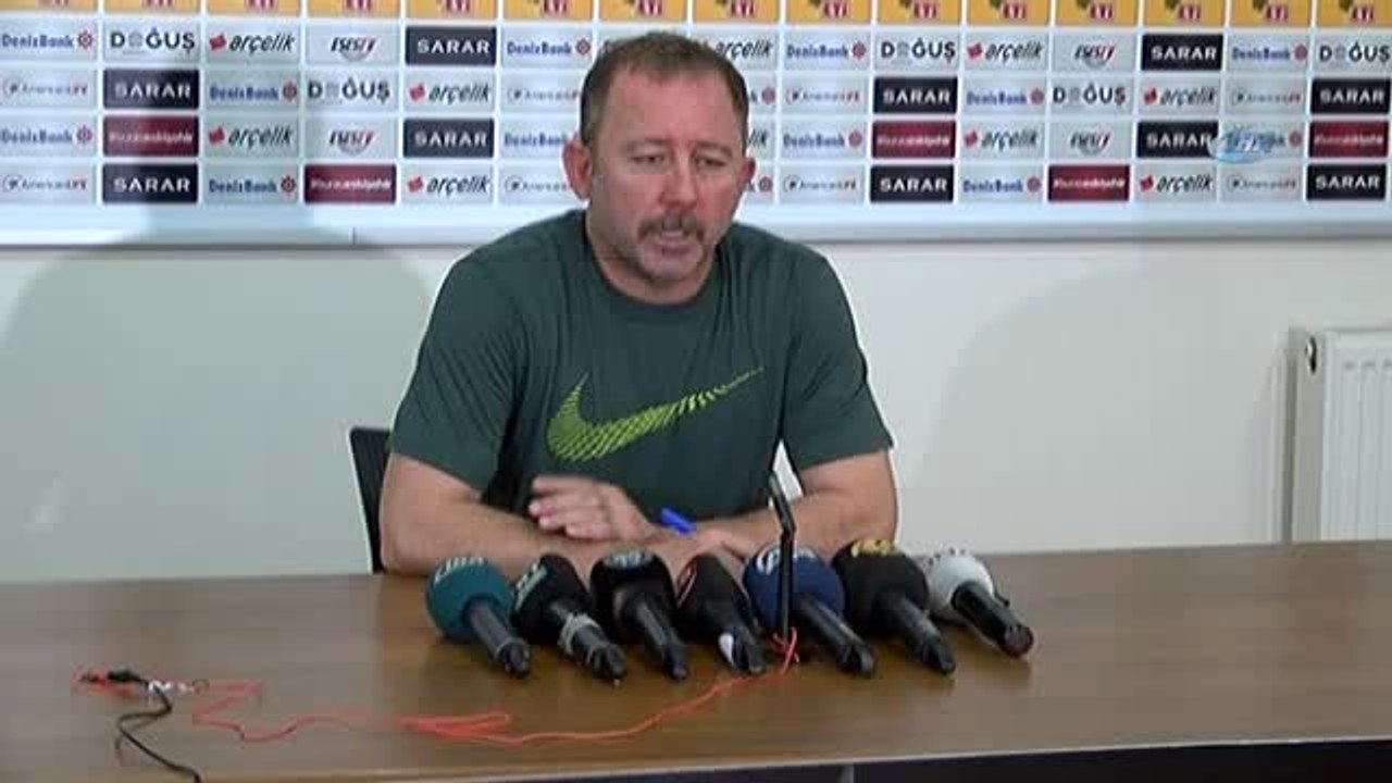 Sergen Yalçın: "Biz Buraya 3-5 Maç Çalışmaya Gelmedik"