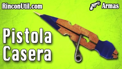 Pistola casera de pinzas - Armas caseras