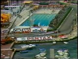 Gran Premio di Monaco 1985: Pit stop d'emergenza di Alboreto