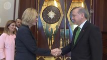 Cumhurbaşkanı Erdoğan, Birleşik Krallık İçişleri Bakanı Rudd'u Kabul Etti