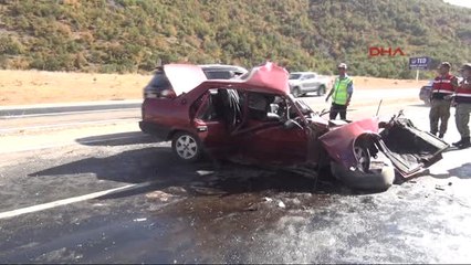 Tokat'ta Trafik Kazası 1 Ölü 7 Yaralı