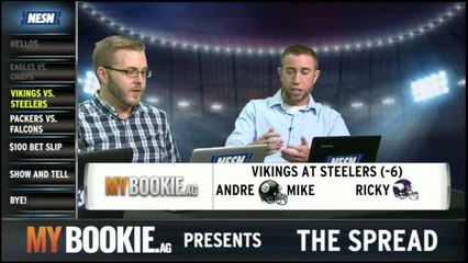 The Spread: Take Vikings Over Steelers This Sunday