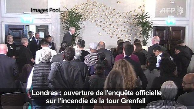 Incendie de la tour Grenfell:la commission promet des réponses