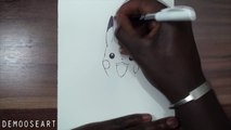 How To Draw Pikachu - Tutorial - DeMoose Art
