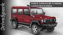 Force Gurkha BS4 Model Launched In India - DriveSpark