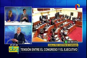 ¿Procede la “cuestión de confianza” presentada por Zavala? constitucionalista explica el tema