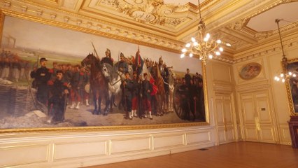 Le Drapeau et l'Armée - Restauration et déplacement du tableau monumental de Paul-Alexandre Protais