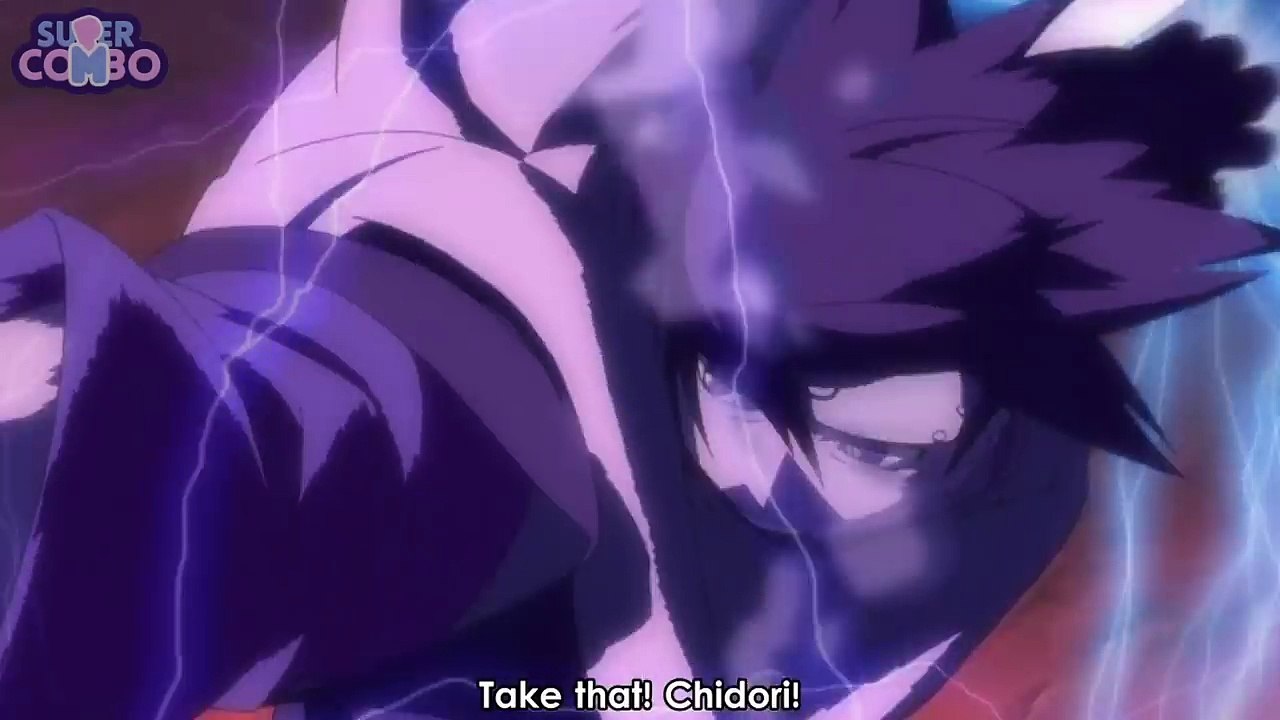 Naruto, Kakashi, Sasuke & Sakura vs Doto & His Three Man Team! [60FPS]