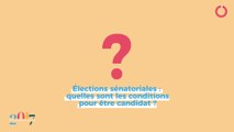 [Sénatoriales] Élections sénatoriales : quelles sont les conditions pour être candidat ?