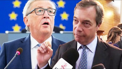 Juncker’s BOOST for Brexit Farage says Remainers’ hopes of overturning exit now DEAD