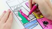Shopkins LIPPY LIPS Speed Coloring Book with Markers