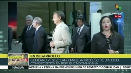 Culmina encuentro de gob. y oposición de Venezuela en Dominicana